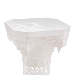 4PCS White Wedding Roman Column, Roman Columns Wedding Column Flowerpot Stand