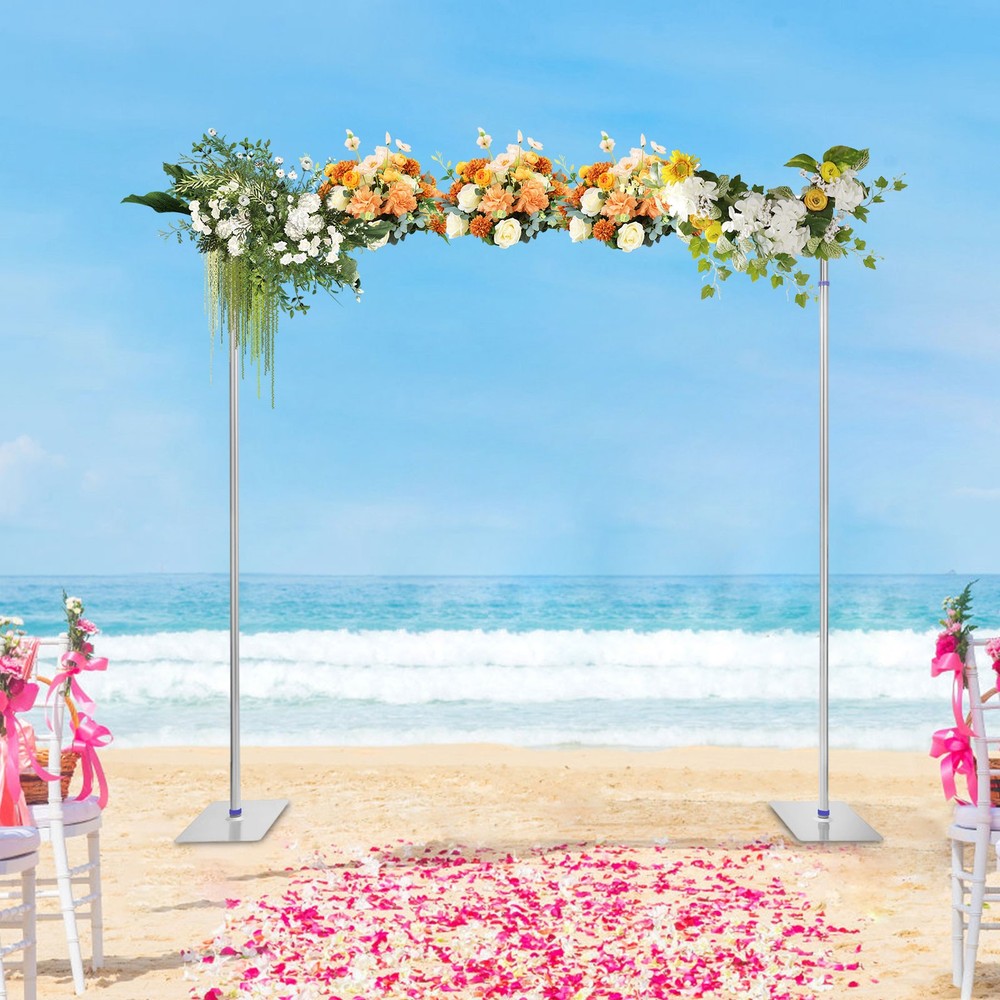 10ft x 10ft Backdrop Stand Pipe Kit Heavy Duty Wedding Back Adjustable Stand