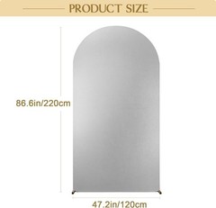 Arch Stand Cover Wedding Photography Background Backdrop Cover 80×180/120x220cm