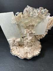 Vintage Handmade Bride & Groom Wedding Table Centerpiece Decoration