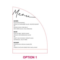 Table Numbers Menu Wedding Personalised Engraved Frosted Acrylic Beach Sail Wood