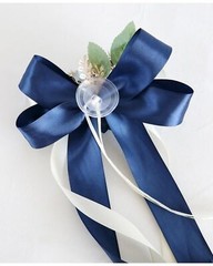 2 Packs Decorative Flowers for Wedding Car Mirror,14 Inch Wedding Car Door Ha…