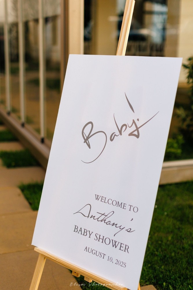 Baby Shower Welcome Sign – Baby Shower Decor – Custom Acrylic Sign-Bridal Shower