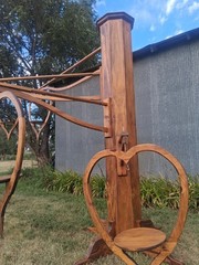 Homemade Hardwood Maple Pillars