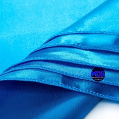 MDS Pack of 100 Satin Napkin Square 12 X 12 Inches 12″ x 12″ (Set of 100) Blue