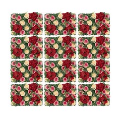 12Pcs Artificial Flower Wall Panel Backdrop Wedding Rose Hydrangea Flower Decor