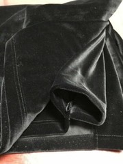 Black Heavy Style Velvet Curtain 12ft H Drape Stage/Theater/Home Noise Thermal