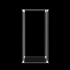 10 Pcs Acrylic Flower Stand Wedding Centerpiece Tall Vase Bouquet Backdrop Vase