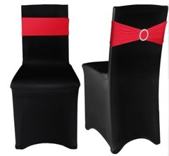 Black Chair Cover Stretch Spandex Chair Slipcovers Weddings Parties Banquet