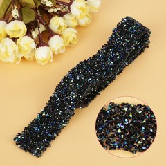 Mesh Wrap Roll Sparkle Crystal Rhinestone Ribbon Wedding Decoration