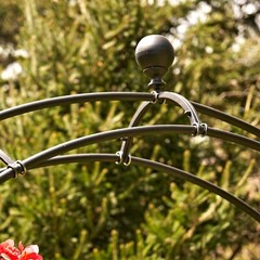8.5 Ft. Tall Large Elegant Round Garden Arch Moon Gate