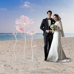 Freestanding Wedding Decorative Artificial Flowers Artificial Flower Decoration