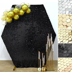 7.5 feet Big Payette Sequin Round Backdrop STAND COVER Party Events Decorations