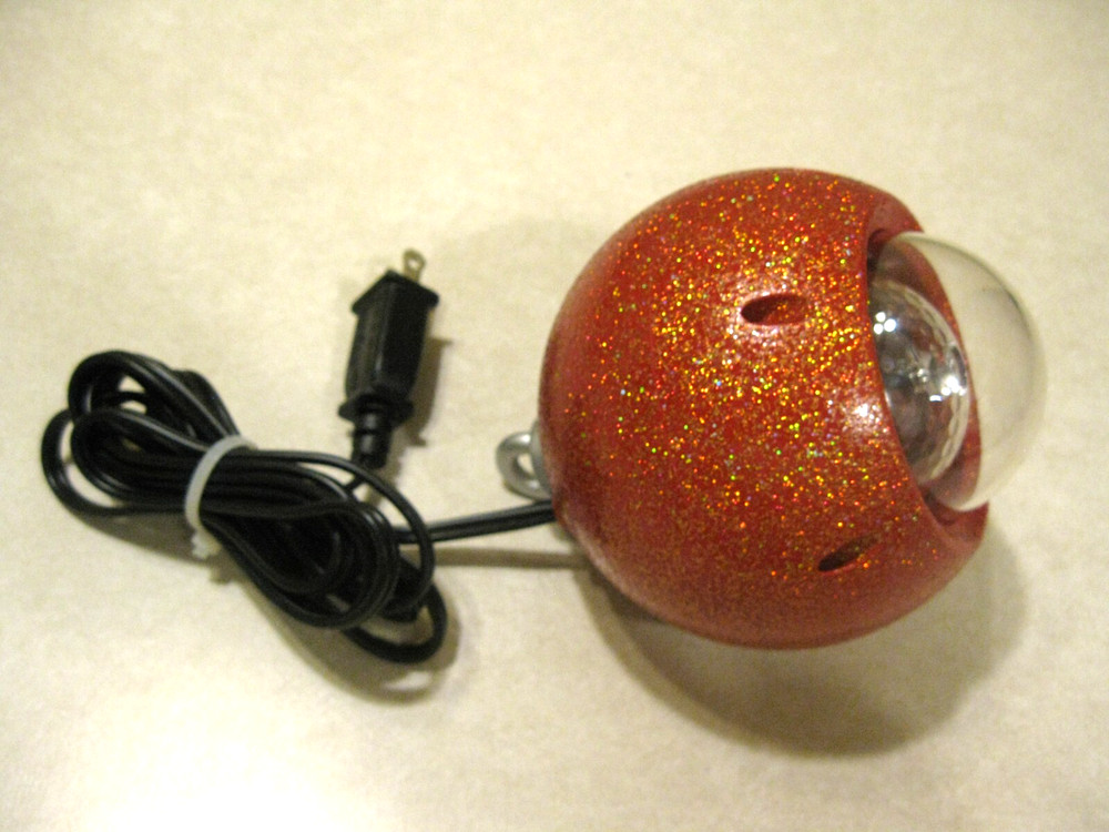 LED Lights Rotating Hanging Disco Ball Party Light VGC