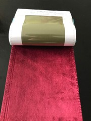 Red Heavy Style Velvet Curtain 12ft Drape Stage/Theater/Home Noise Thermal