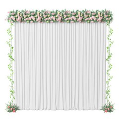 Wedding Arch Backdrop Stand Iron Rectangle Flower Frame 10 FT Garden Arbor Decor