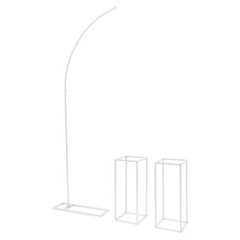 2m/6.56ft Arched Stand Height,Wedding Centerpieces,Metal Wedding Flower Stand