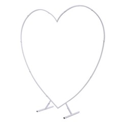 2.1m Wedding Arch Stand Backdrop White Frame Flower Balloon Stand Party Decor US