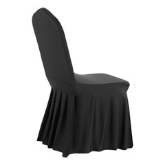 Uimoso 30PCS Black Stretch Spandex Chair Covers for Weddings,Parties, and Dining