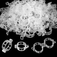 200 Pcs Plastic Trellis Plant Support Clips for Support, Grape and Tomato Vin…