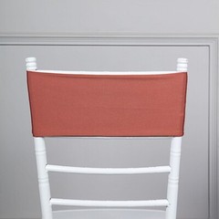 10 Terracotta Spandex STRETCHABLE CHAIR SASHES Wedding Party Decorations SALE