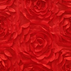 Red Satin Rosette SPANDEX Stretchable Banquet CHAIR COVER Wedding