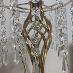 10Pcs Crystal Flower Stands Vases 55cm Wedding Centerpieces Dining Table Gold US