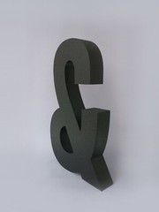 Styrofoam Number 90cm Decoration Styrofoam Numbers Birthday Colour Coloured Choice
