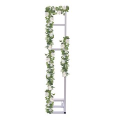 2m Iron Adjustable Height Wedding Arch Backdrop Stand Garden Arbor Frame