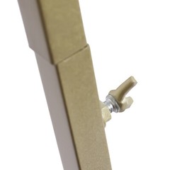Gold Steel 5-Piece Multi-Height Floral Backdrop Stand Set 125–205 cm