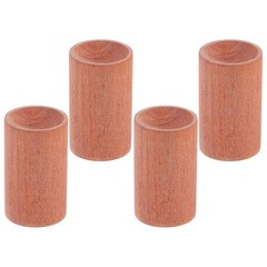 Natural Wood Mini Cylinder Stand for Essential Oil Display Aromatherapy Holder