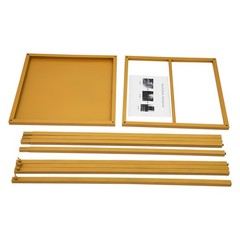 Wedding Square Flowers Stand Stage Gold Decor Backdrop Props Bracket Metal Stand