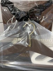 STYLE ME PRETTY HANGAR AND SIGN SET FOR BRIDE AND GROOM WEDDING DAY
