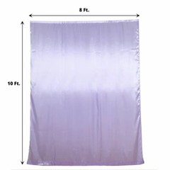 8×10 ft LAVENDER Satin CURTAIN Wedding Photography Backdrop Panel Party