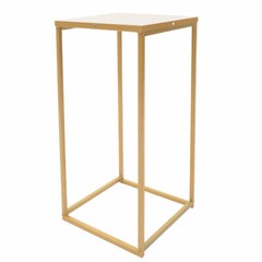 10pcs 24″ tall Matte Gold Geometric Metal Stands Wedding Flower Vase Holders NEW