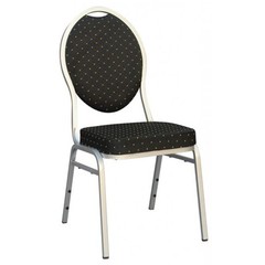 Black MADRID BANQUET CHAIR COVER with CrissCross Design Wedding SALE