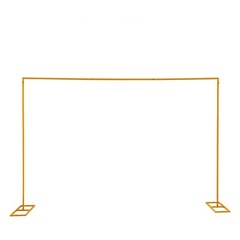 Romantical Metal Flower Balloon Frame Square Wedding Arch Backdrop Stand Decor