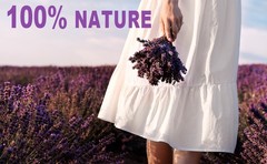 350 Stems 2 Bundles Dried Lavender Flowers, 17″ Natural ple Flowers