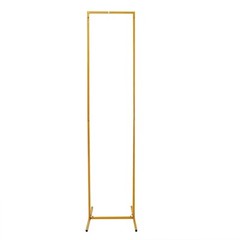 7 ft Gold Metal Floral Display Frame Rectangle BACKDROP STAND Wedding Arch Event