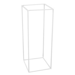 6.56ft Wedding Balloon Stand with 2 Flower Stands, Durable Metal Backdrop