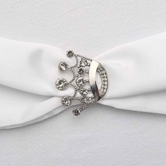 2 in Metal Rhinestones Crown Brooch Chair SASH PIN Party Events Decorations