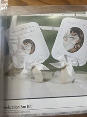 Celebration Fan Kit Makes 24 White Set Of Two