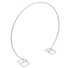Heavy-D WHITE METAL ARCH for Wedding Party Bridal Prom Garden Floral Decoration