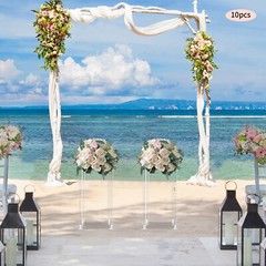 Clear Flower Stand, Acrylic Flower Stand, Wedding Flower Vases