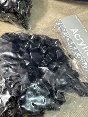 550 Pcs Acrylic Ice Crystal Like Pieces Dazzled Bling Wedding Decorations Supply