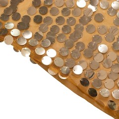 2 GOLD Big Sequin Wedding Arch Backdrop Stand Covers Wedding Events Party