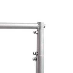 Silver Backdrop Stand Professional Backdrop Stand Pipe Kit High-quality Steel