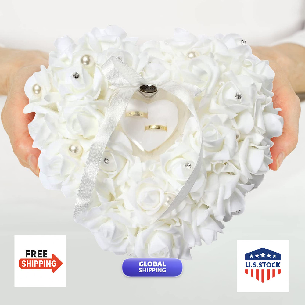 Topincn Wedding Pillow Eemoon Flor Girl Basket White Wedding Pillow Romantic