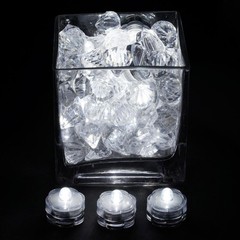12 pcs LED Small Submersible Lights for Vases Wedding Party Event Centerpieces