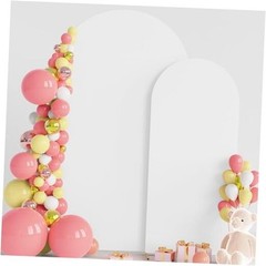 Wedding Arch Backdrop Cover 7.2FT, 6FT Spandex Fitted Arch 7.2FT,6FT White